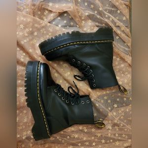 Dr. Marten Jadon Platform Combat Boots